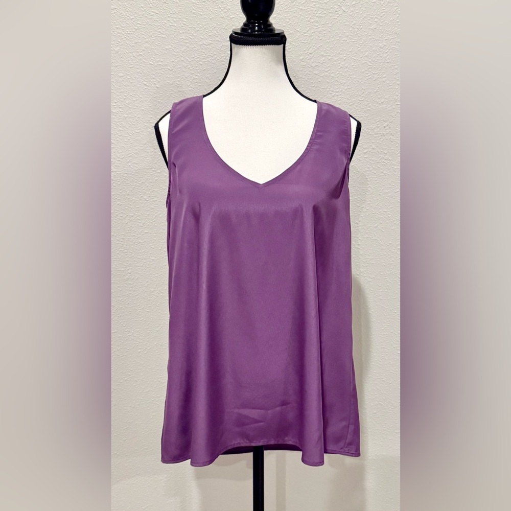 Lavender Sleeveless Top